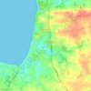 Mappa topografica Saint-Michel-Chef-Chef, altitudine, rilievo