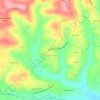 Mappa topografica Torano Nuovo, altitudine, rilievo