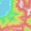 Mappa topografica Faggeto Lario, altitudine, rilievo