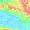 Mappa topografica Forano, altitudine, rilievo