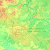 Mappa topografica Болоньское сельское поселение, altitudine, rilievo
