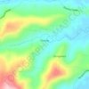 Mappa topografica Duroby, altitudine, rilievo