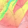 Mappa topografica Trinità, altitudine, rilievo