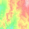 Mappa topografica Quilpie, altitudine, rilievo