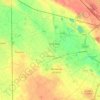 Mappa topografica Arnesano, altitudine, rilievo