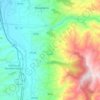 Mappa topografica Luzzi, altitudine, rilievo