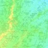 Mappa topografica Bomporto, altitudine, rilievo