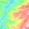 Mappa topografica Ardauli, altitudine, rilievo