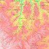 Mappa topografica Chumbivilcas, altitudine, rilievo