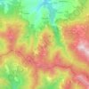 Mappa topografica Ligonchio, altitudine, rilievo