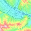 Mappa topografica 乐家湾镇, altitudine, rilievo