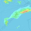Mappa topografica Coo, altitudine, rilievo
