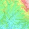 Mappa topografica Rajauri, altitudine, rilievo