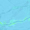 Mappa topografica Lekkerkerk, altitudine, rilievo
