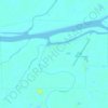 Mappa topografica Kotlik, altitudine, rilievo
