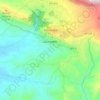 Mappa topografica Giungano, altitudine, rilievo