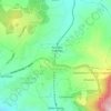 Mappa topografica Parolise, altitudine, rilievo