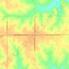 Mappa topografica Cincinnati, altitudine, rilievo