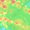 Mappa topografica Big Mushamush Lake, altitudine, rilievo