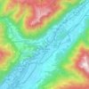Mappa topografica Darfo Boario Terme, altitudine, rilievo