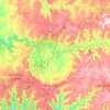 Mappa topografica Vargeão, altitudine, rilievo