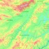 Mappa topografica Catacamas, altitudine, rilievo
