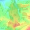 Mappa topografica Micheldever Wood, altitudine, rilievo