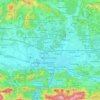 Mappa topografica Celje, altitudine, rilievo