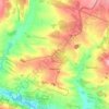 Mappa topografica Вахрушево, altitudine, rilievo
