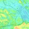 Mappa topografica Praa Matriz de São Cristóvão, altitudine, rilievo