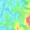 Mappa topografica Parque dos Lagos, altitudine, rilievo