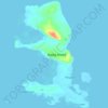 Mappa topografica Batag Island, altitudine, rilievo