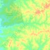 Mappa topografica Badolo, altitudine, rilievo