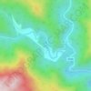 Mappa topografica 金水河, altitudine, rilievo