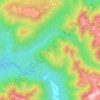 Mappa topografica Alexander River, altitudine, rilievo