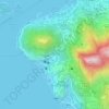 Mappa topografica 域多利道/大口環道休憩處, altitudine, rilievo