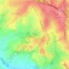 Mappa topografica Morton Stanley Park, altitudine, rilievo