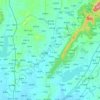 Mappa topografica 白马河, altitudine, rilievo