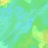 Mappa topografica Большое Святое озеро, altitudine, rilievo