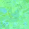 Mappa topografica Lake Babcock, altitudine, rilievo