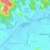 Mappa topografica Parque Linear Ecológico Pastor Cesino Bernardino, altitudine, rilievo