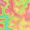 Mappa topografica Outrim Park, altitudine, rilievo