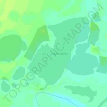 Mappa topografica муниципальный округ Ямальский район, altitudine, rilievo