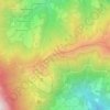 Mappa topografica Costa del Palio, altitudine, rilievo