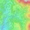 Mappa topografica Torrente Val d'Ola, altitudine, rilievo