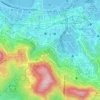 Mappa topografica 寶雲道情人石公園, altitudine, rilievo
