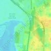 Mappa topografica DeLeon Spring, altitudine, rilievo