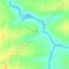 Mappa topografica Коржи, altitudine, rilievo