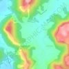 Mappa topografica Dikwal, altitudine, rilievo