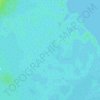 Mappa topografica Ribeirão das Pedras, altitudine, rilievo